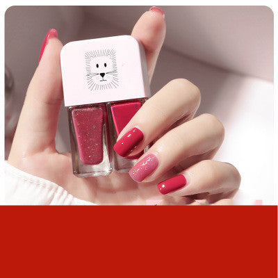 Two In One Nail Polish Set Creative Baking Free Quick Drying Long Lasting No Fade Frosted Double Colored Nail Manicure Oil-17c8caed8621cf4175a02c0e08f006a0