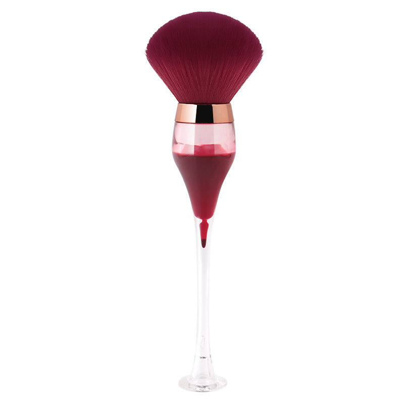 Single Large Makeup Brushes Fluffy Powder Blush Compensator Creative Wine Glass Shape Crafts Level Cosmetic Beauty Tools-dbd6747ca8b956f81206552f8fcb13b0