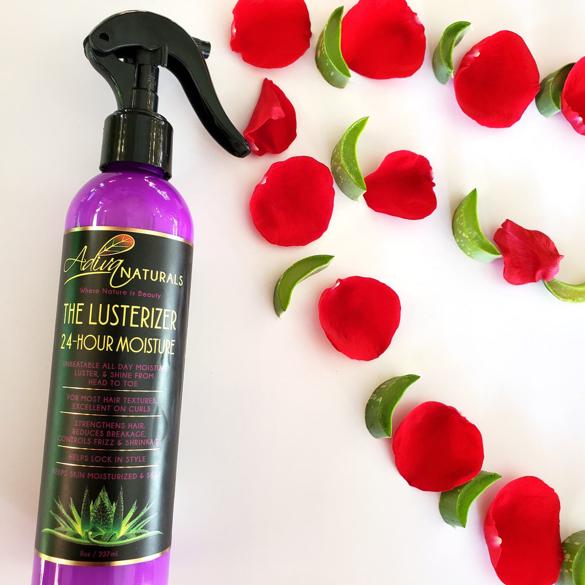 The Lusterizer Hair & Skin Care - 24-Hour Moisture - 8oz-The Lusterizer Hair & Skin Care - 24-Hour Moisture - 8oz