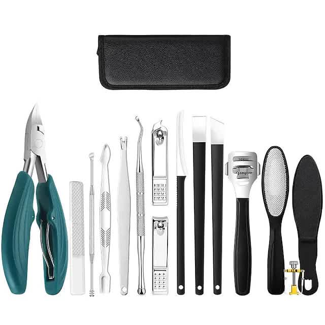 15-Piece: Nail Clipper Pedicure Set-15-Piece: Nail Clipper Pedicure Set