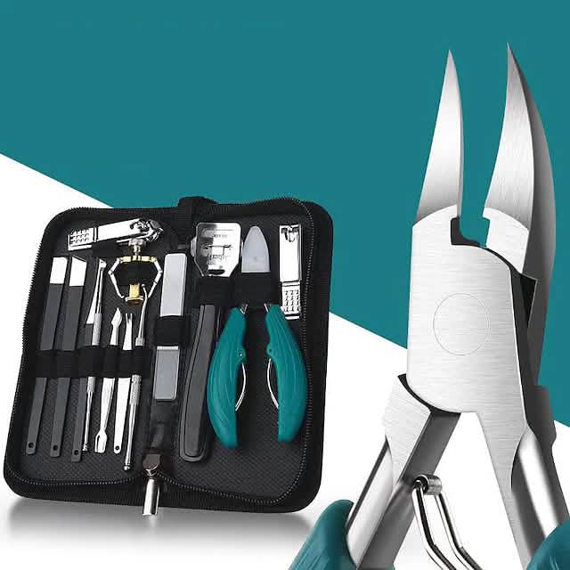 15-Piece: Nail Clipper Pedicure Set-15-Piece: Nail Clipper Pedicure Set