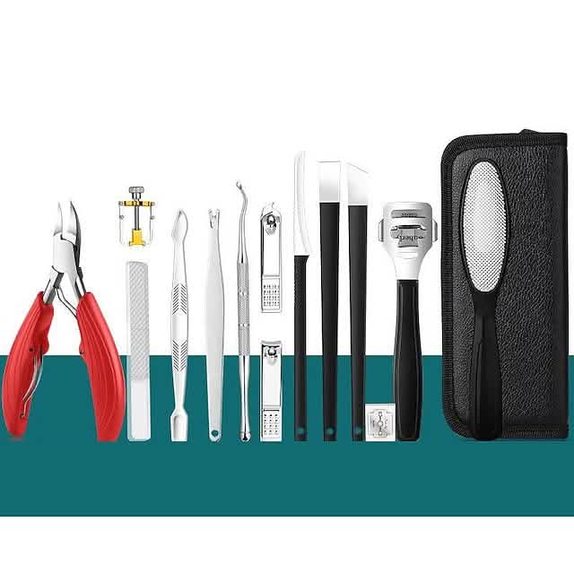 15-Piece: Nail Clipper Pedicure Set-15-Piece: Nail Clipper Pedicure Set