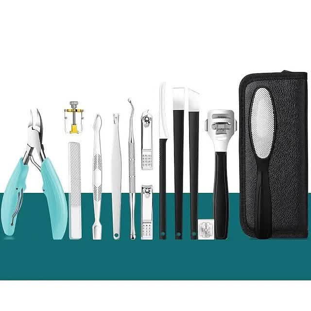 15-Piece: Nail Clipper Pedicure Set-15-Piece: Nail Clipper Pedicure Set