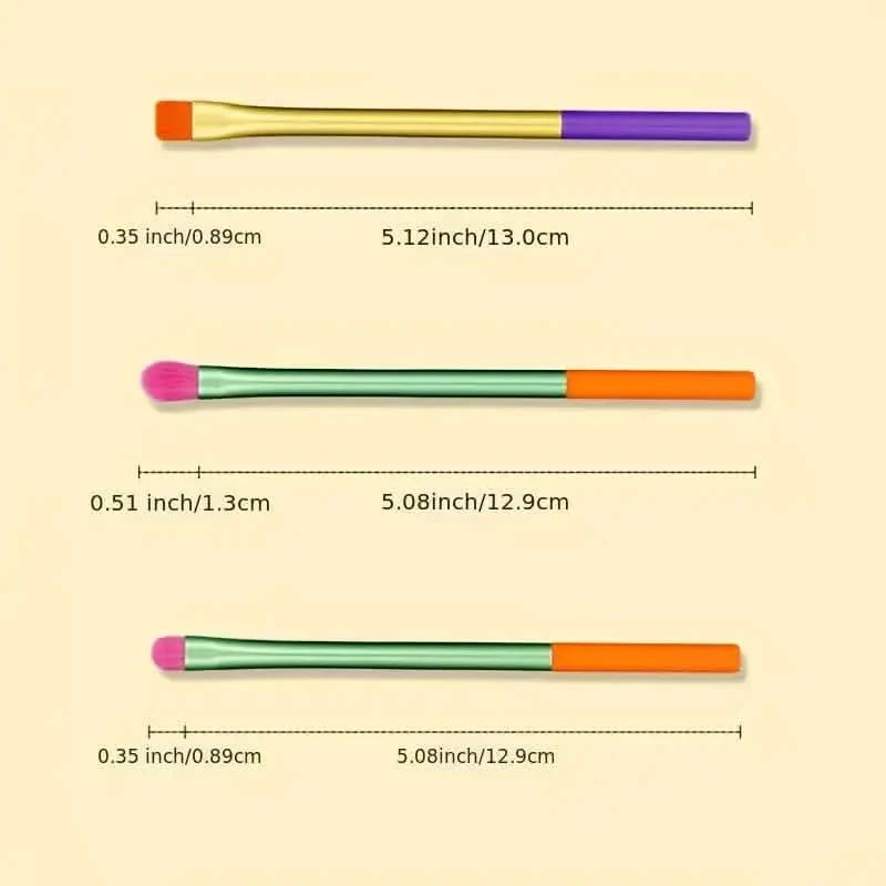 15-Pieces: Rainbow Color High Quality Makeup Brush Set-15-Pieces: Rainbow Color High Quality Makeup Brush Set