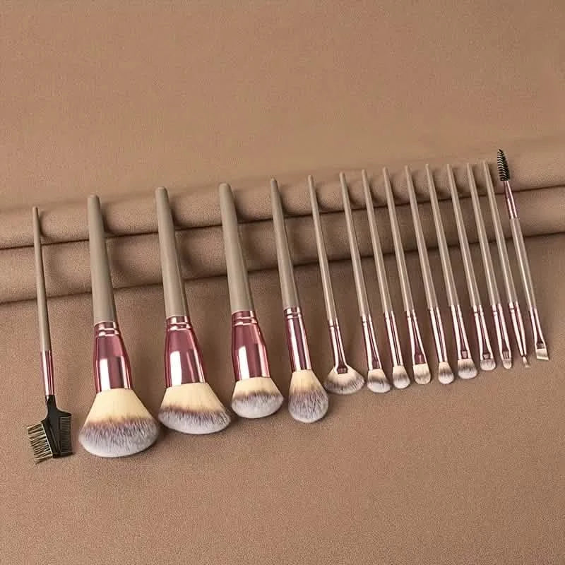 15-Pieces Set: Professional Makeup Brush-15-Pieces Set: Professional Makeup Brush