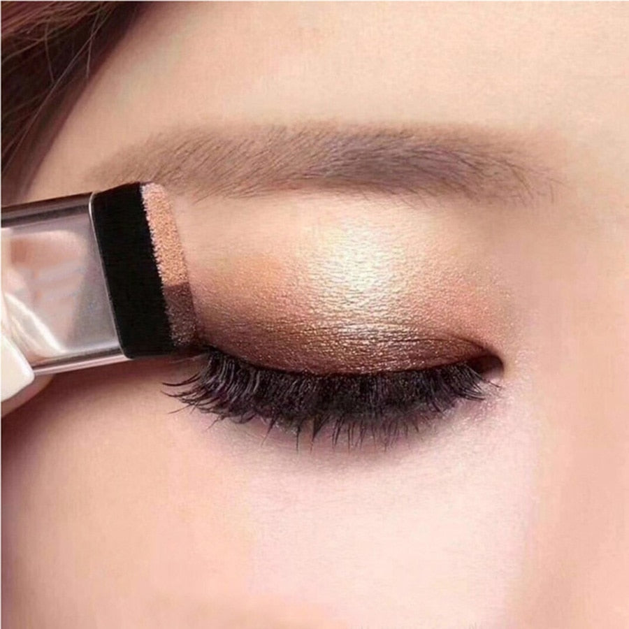 LAIKOU Double Color Eye Shadow Makeup Palette Glitter Palette Eyeshadow Pallete Waterproof Glitter Eyeshadow Shimmer Cosmetics-7576eeb1a7061f514f8fa8e6d10d48cc