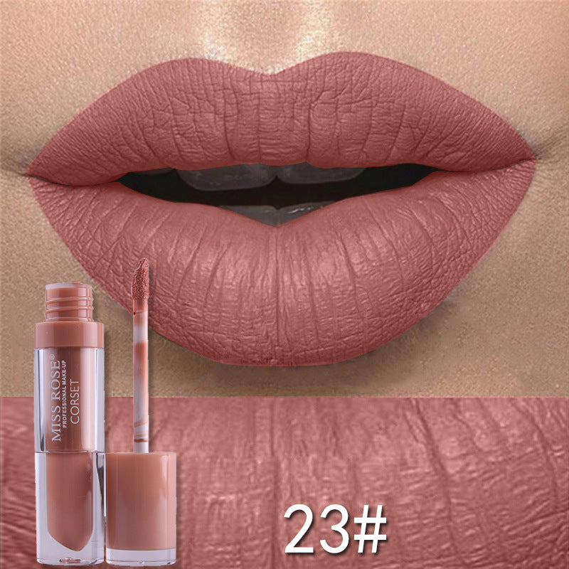 Matte not stick to cup lip gloss-3cbd9c6ccddd1aec1d8ad146fc0973f5