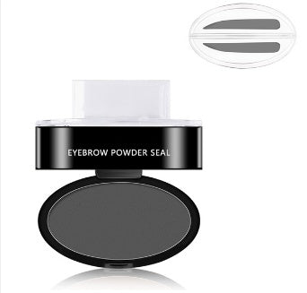 Eyebrow Powder Stamp Tint Stencil Kit Cosmetics Professional Makeup Waterproof Eye Brow Stamp Lift Eyebrow Enhancers Stencil Kit-cafb43e1ae5e466c967dca095e929ce7