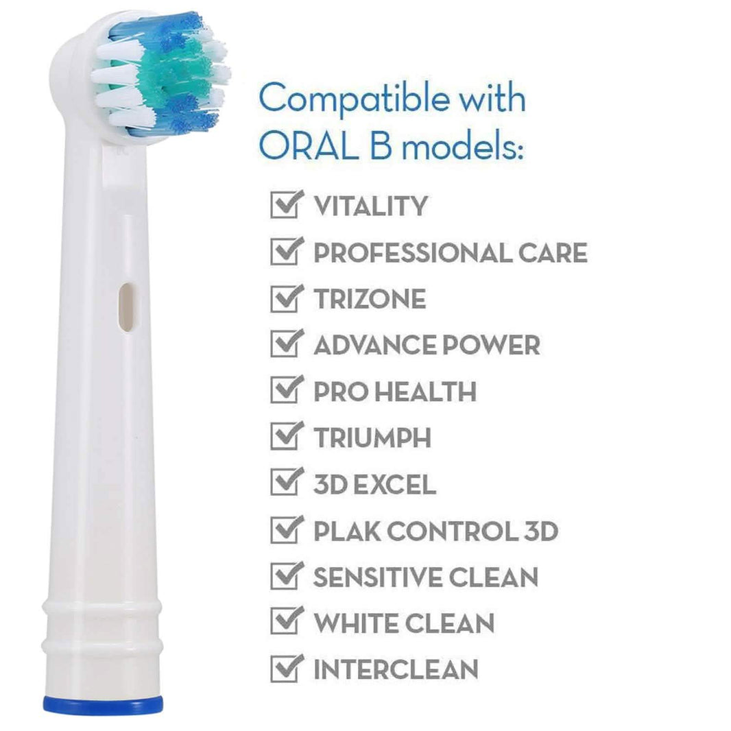 16-Pack: Oral B Replacement Toothbrush Heads-16-Pack: Oral B Replacement Toothbrush Heads
