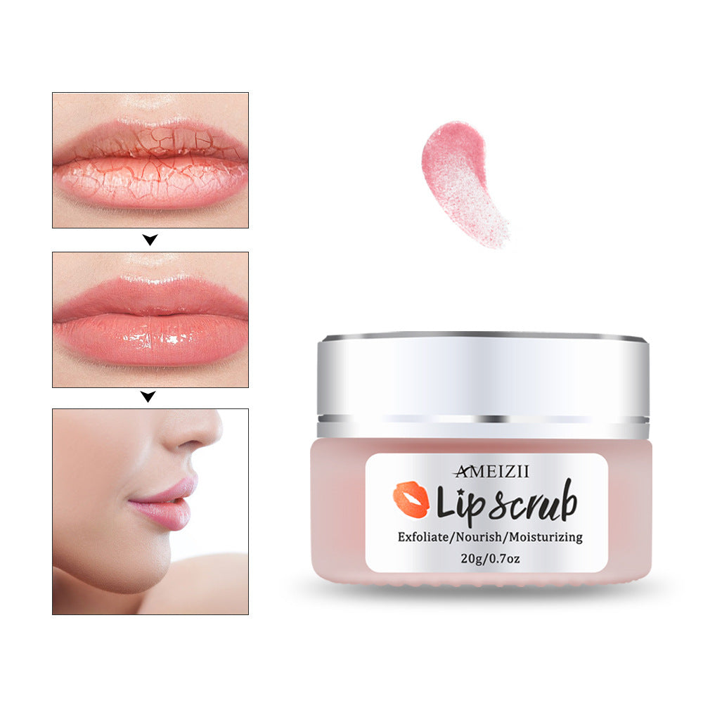 Lip Scrub Moisturizing Gentle Exfoliating Lip Repair Care Diminishing Lip Lines-bab98de1df68d235ac13c992c7ff4b75