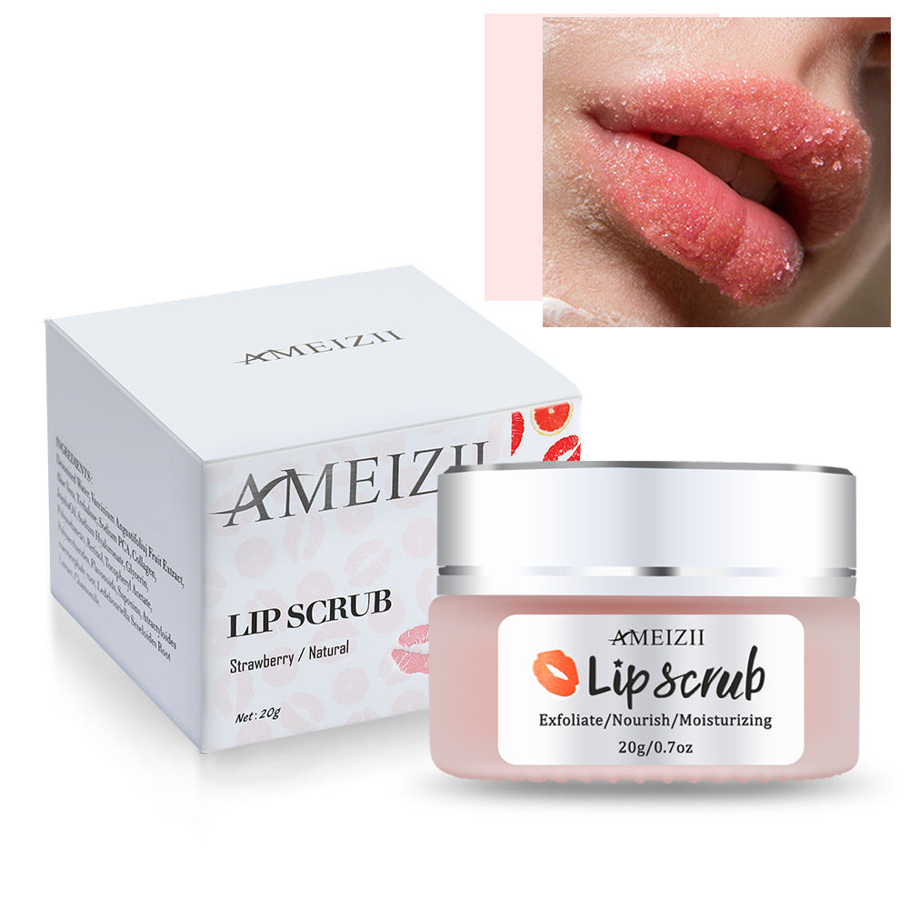 Lip Scrub Moisturizing Gentle Exfoliating Lip Repair Care Diminishing Lip Lines-caf787115b6b054caa3e1eb1ccefc317