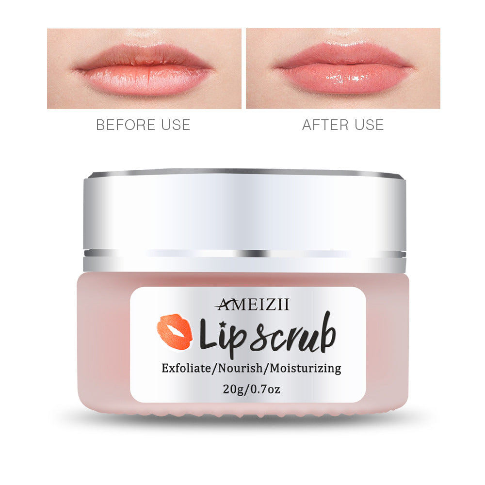 Lip Scrub Moisturizing Gentle Exfoliating Lip Repair Care Diminishing Lip Lines-40f69e346d83f9ae93e196e640f0c1a9