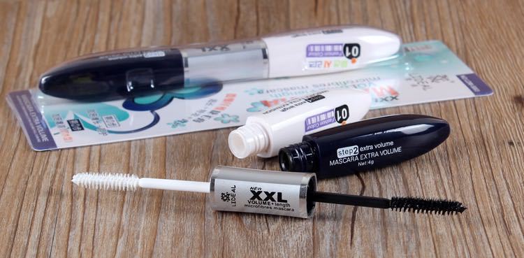 Double-Ended Mascara Black And White Brush Head Thick Mascara-a9fa97c98808047fb532b206521ac2f6
