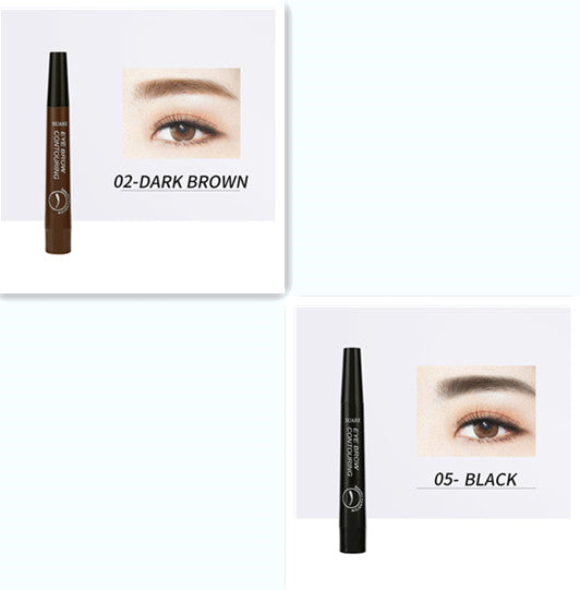 Four-headed Eyebrow Pencil Long-lasting No Blooming-399388eada59532c86d32fea0b362768