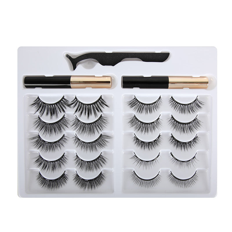3d Magnet Eyelashes Thick Natural Eyelashes-e87f892bb65c47bc6cd380b8614c99bd