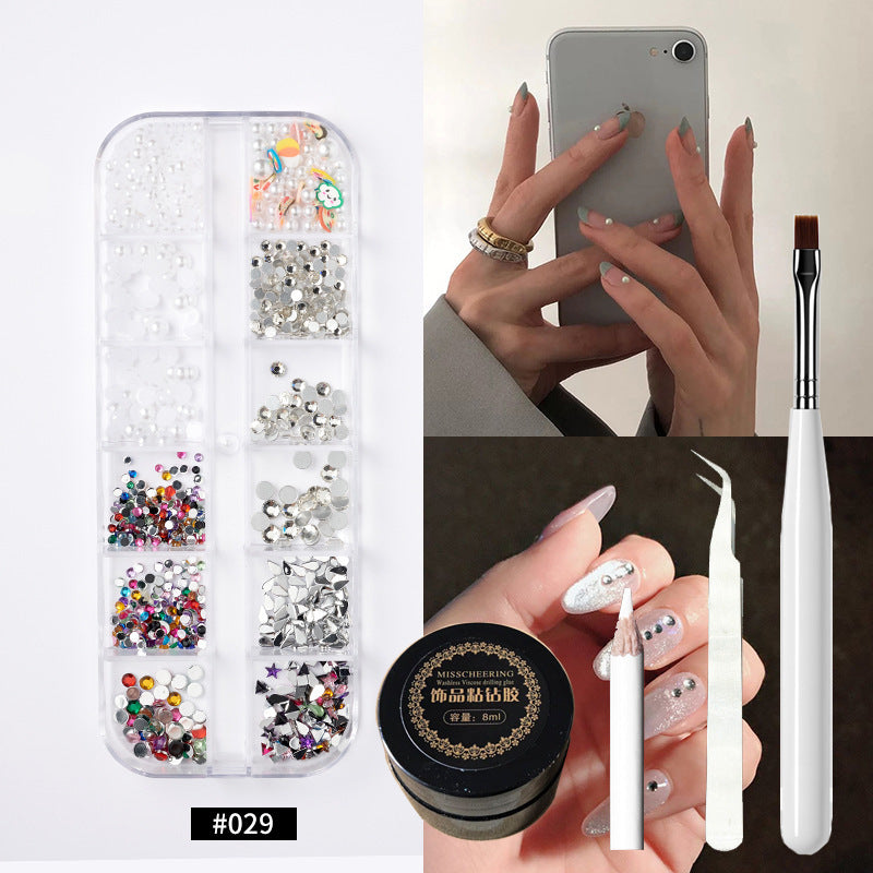 Metal Rivets Rhinestone Nail Decorations Mixed Box-b496c830508ed0fab39cdc910e6ebdfd