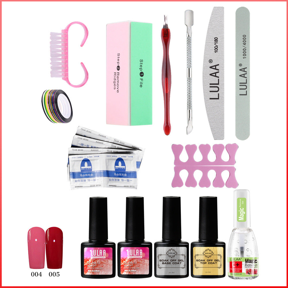 Uv Phototherapy Nail Polish Glue Nail Set-82ef03220674885f5862a4812e662899