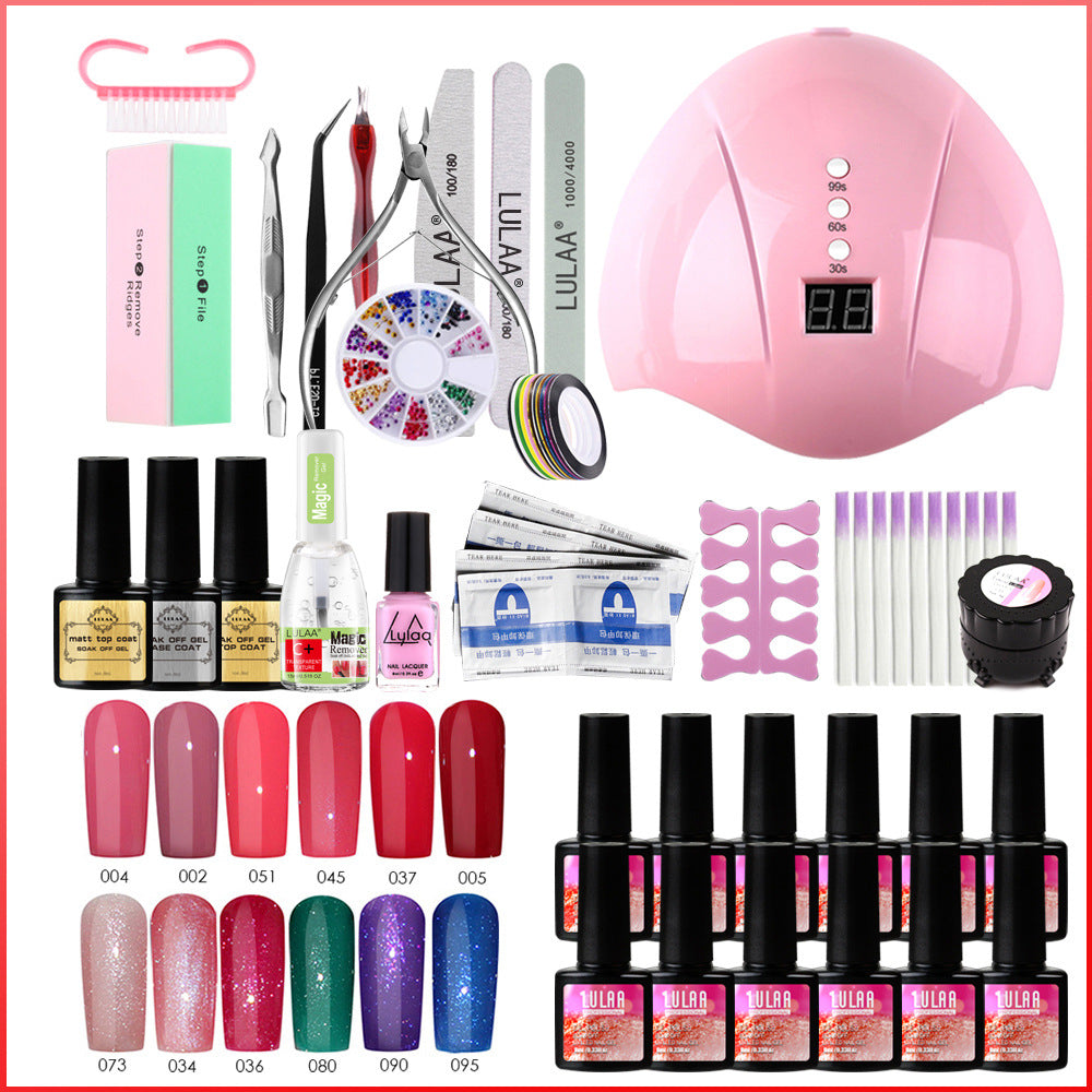 Uv Phototherapy Nail Polish Glue Nail Set-92785c125cd2af742fbbcfde92462206