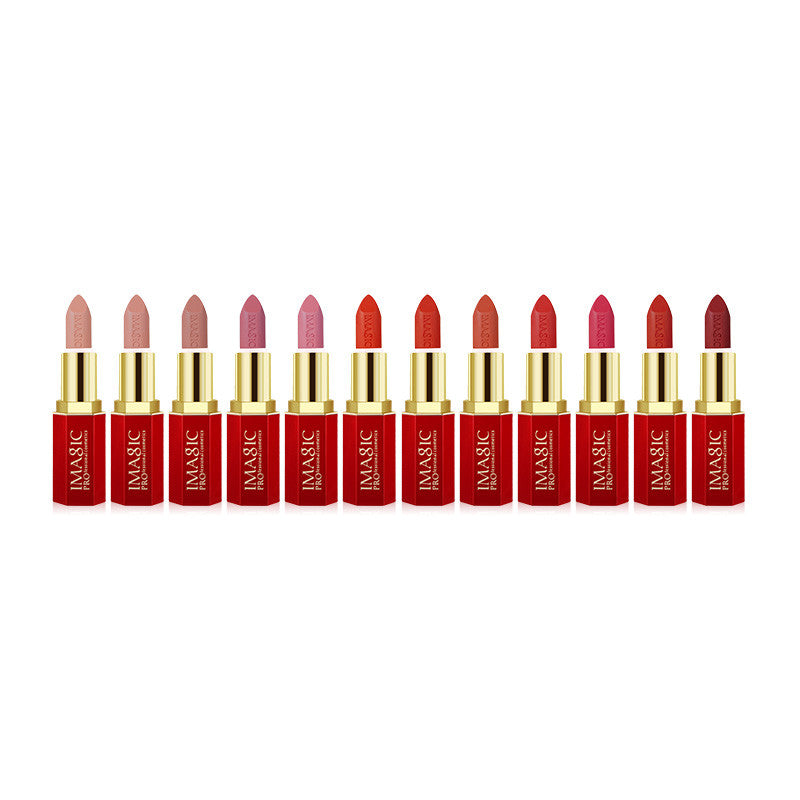 Red Tube Lipstick Series Matte Lip Balm Lasts Forever-9964728deaee0198294b43463e302244