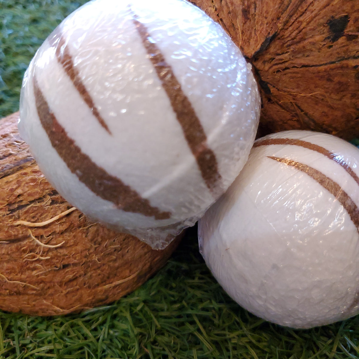 Skin Softening Soak Bomb – Coconut-Skin Softening Soak Bomb – Coconut