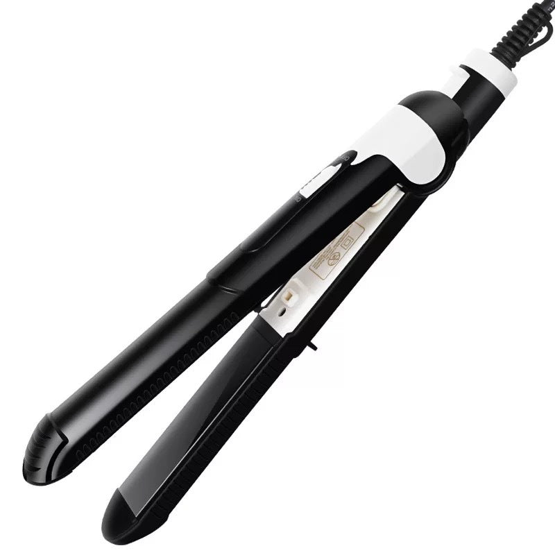 Straightening And Curling Dual-Purpose Hair Straightening Splint Mini Curling Iron Curling Iron Hair Straightener-b4719683cf2c07d2156328ce6f580c74