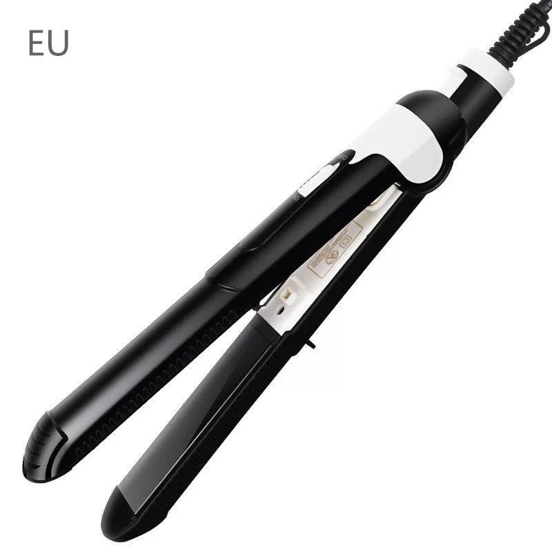 Straightening And Curling Dual-Purpose Hair Straightening Splint Mini Curling Iron Curling Iron Hair Straightener-4840bdbbf1e43d81d1e2f7c1e1746b17