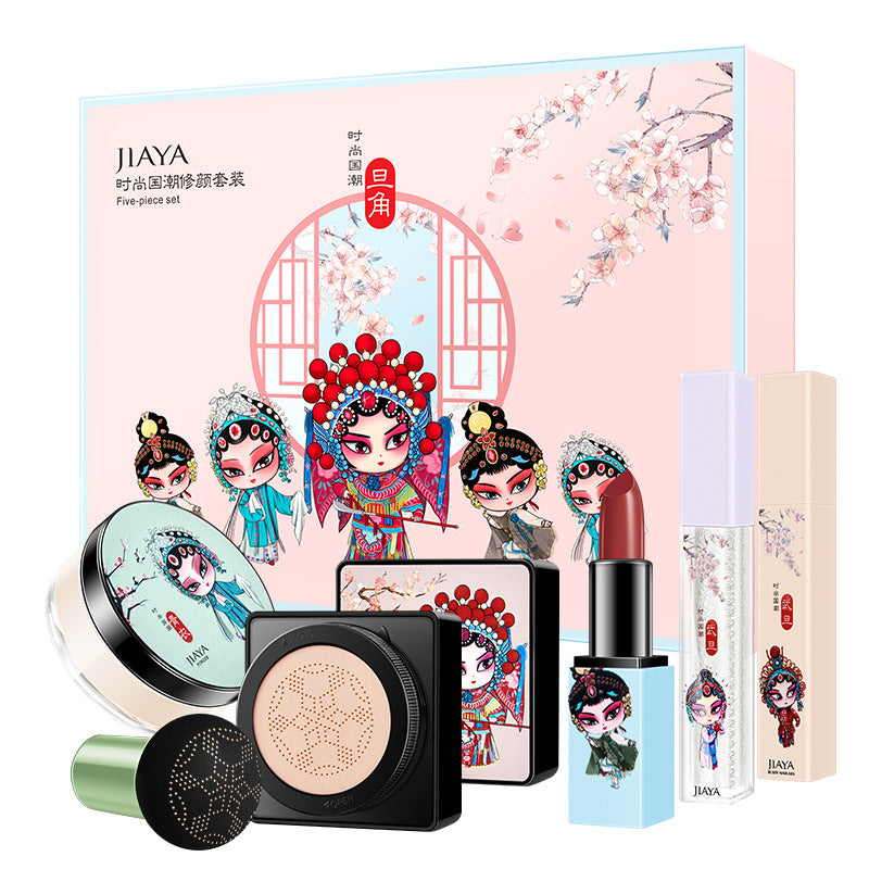 Air Cushion Bb Cream Lipstick Makeup Powder Mascara High Gloss Liquid Cosmetics Set-d6b80b25ea2234791e39bb55feb55518