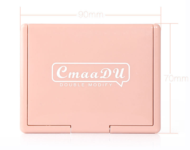 Two-Tone Delicate Natural Blush Highlighter Powder Repairing Palette-6f62e6c61aabfd3adb5fe467d0c69612