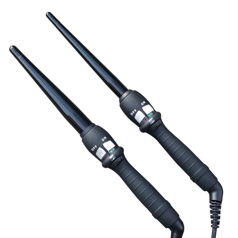 Hair Curler Cone Curler Single Tube Ceramic Glaze Pear Flower Cone Electric Hair Curlers-8314675782962b94f12040639ac04ba1