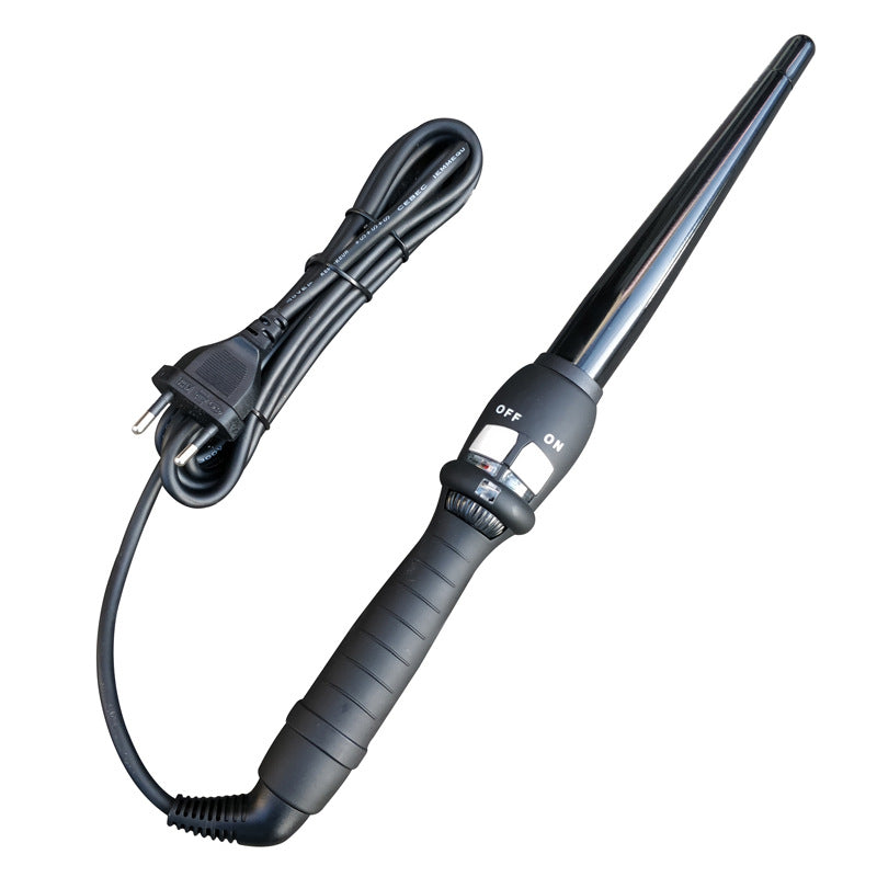 Hair Curler Cone Curler Single Tube Ceramic Glaze Pear Flower Cone Electric Hair Curlers-3906deb496b8b90db7ae892e358db1f6