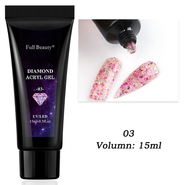 New Glitter Nail Art Crystal Extension Glue-4acf67b7585bed0cb10b142797e11090