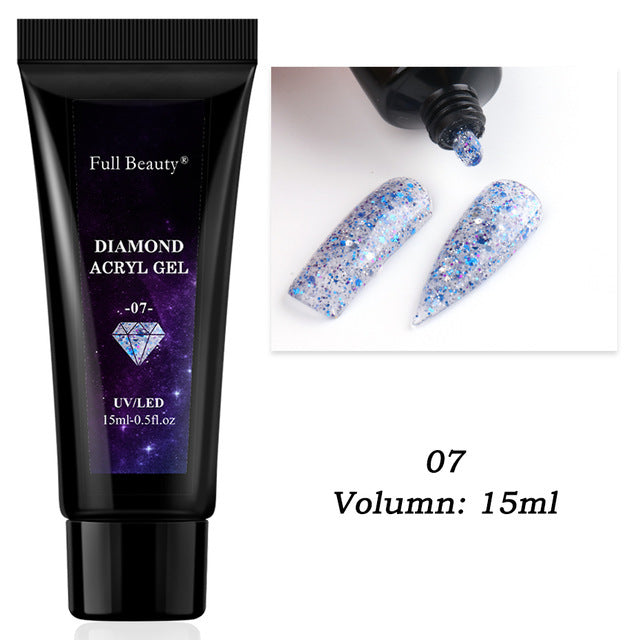 New Glitter Nail Art Crystal Extension Glue-841b08fe36b1b51ef41ca5a80ccea588