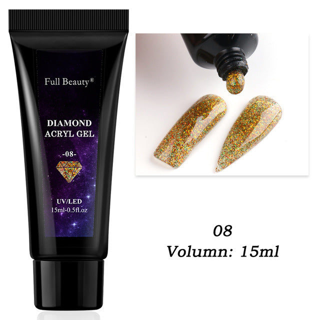 New Glitter Nail Art Crystal Extension Glue-e56ea62b946a7194dedcdf8e5d2b4ee1