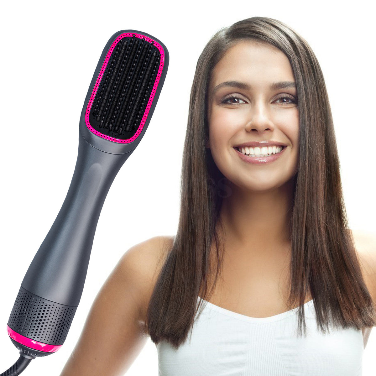 Curling Rod Three-in-one Hot Air Comb Hair Comb Curler Straight Hair Comb Hair Dryer-6a4156f1b8a7bdfffcdfd6ab554ba3df