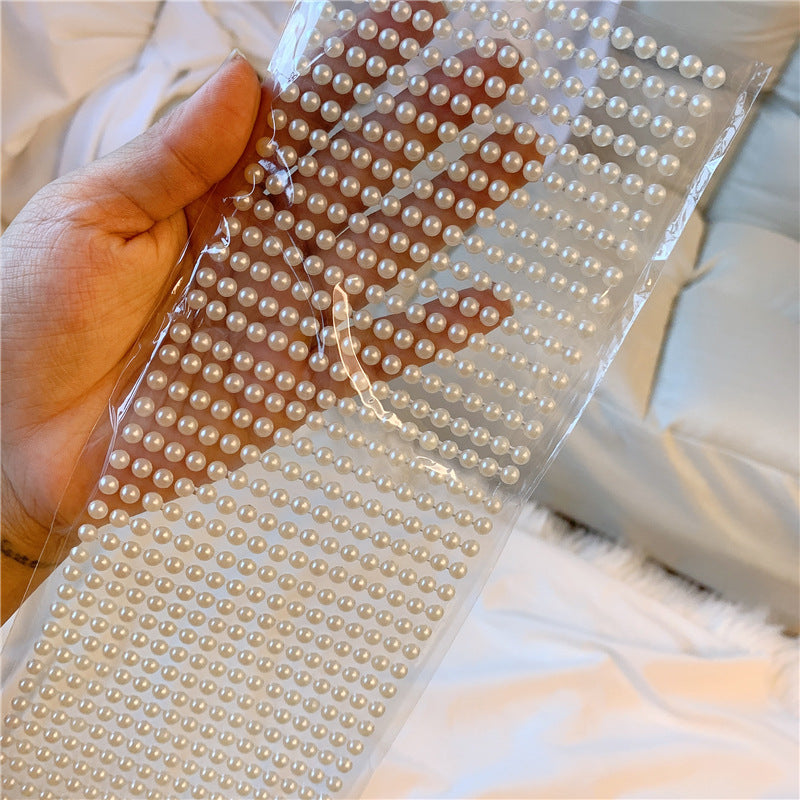 Eye And Face Decoration Patch Makeup Sticker Pearl Veneer Eye Makeup-1e07b7e46a7262a5419b08f4825efc15