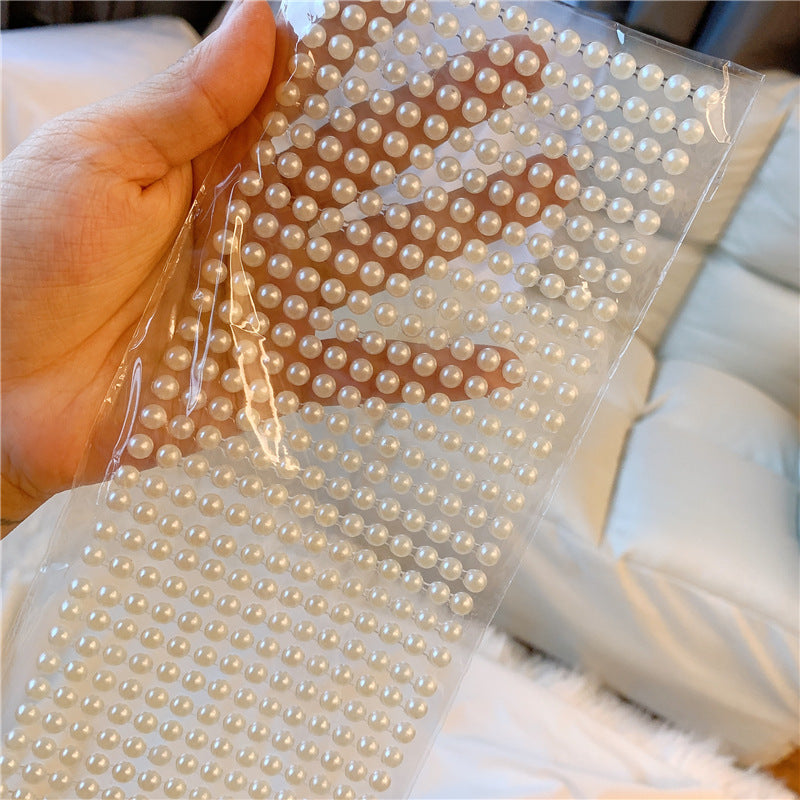 Eye And Face Decoration Patch Makeup Sticker Pearl Veneer Eye Makeup-e17b4748b9b40f0ebb665b760f193a5d
