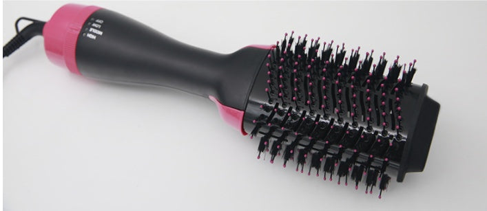 Multifunctional Hot Air Comb Amazon Cross-Border Three-In-One Hair Dryer Curler Straight Hair Comb Styling Comb-b391aadfc8b53b46fb62ea3802467be2