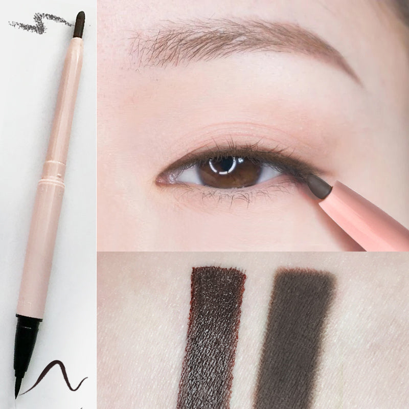 Plain Brown Pencil Type Hard Tip Glue Pen Eyeliner Liquid Eyeliner Is Not Smudged and Waterproof-1872ea8a8b1577504d3e773f6253f9a7