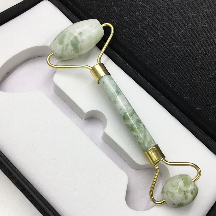 Jade Beauty Device Roller Xiuyu Double-headed Facial Massage Stick Jade Roller-f9ba9271e67cbc37482a034b5226d98b
