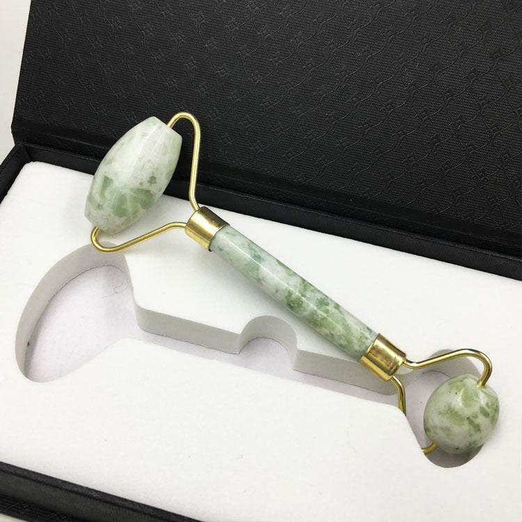 Jade Beauty Device Roller Xiuyu Double-headed Facial Massage Stick Jade Roller-9abff9b6740c9fb17ad515e245dfd0