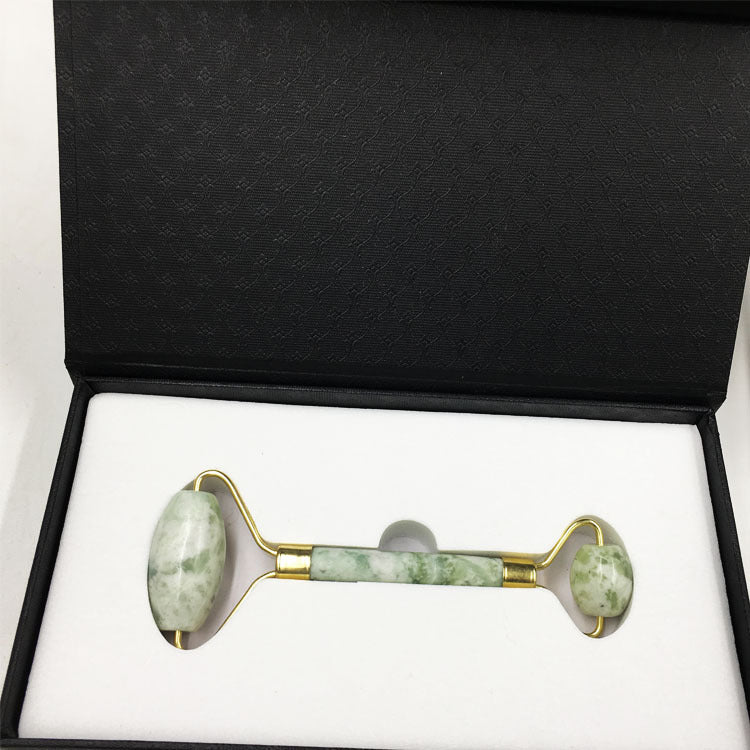 Jade Beauty Device Roller Xiuyu Double-headed Facial Massage Stick Jade Roller-b40fc150dbe2112024e53646c689f17c