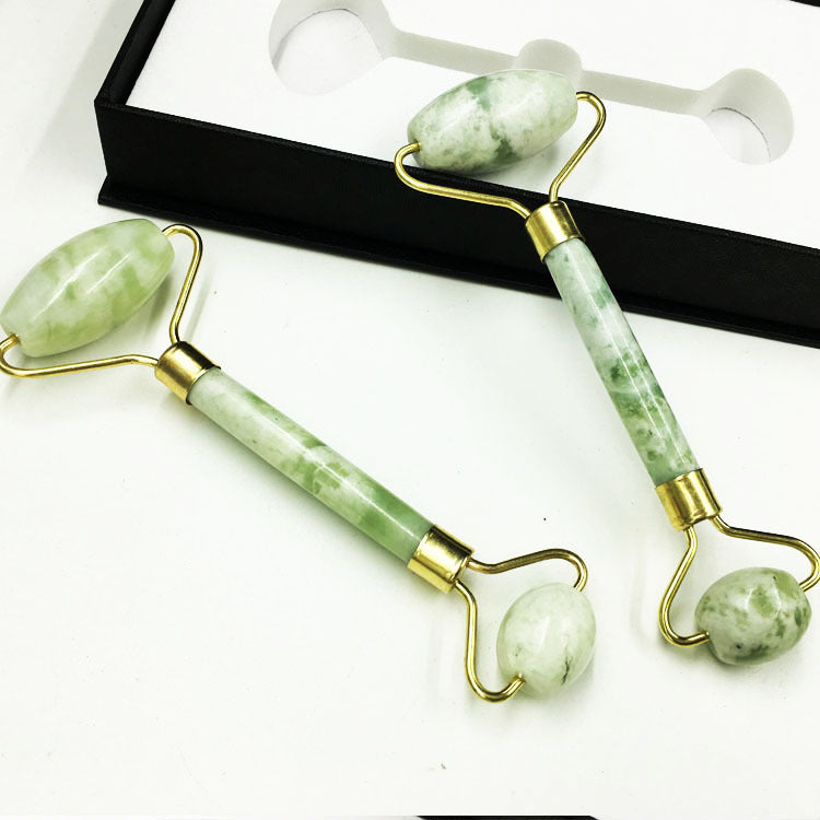 Jade Beauty Device Roller Xiuyu Double-headed Facial Massage Stick Jade Roller-7915191ab27ca03d0af8197459a0434b