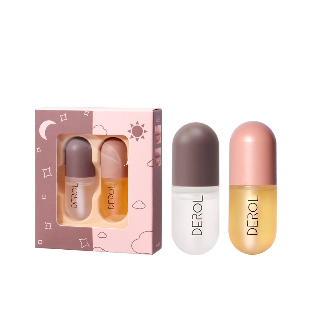 Day Night Instant Volume Lip Plumper Oil Clear Lasting Nourishing Repairing Reduce Lip Fine Line Care Lip Beauty Cosmetic-abb30a20da2a949d9e6134cebe03455b