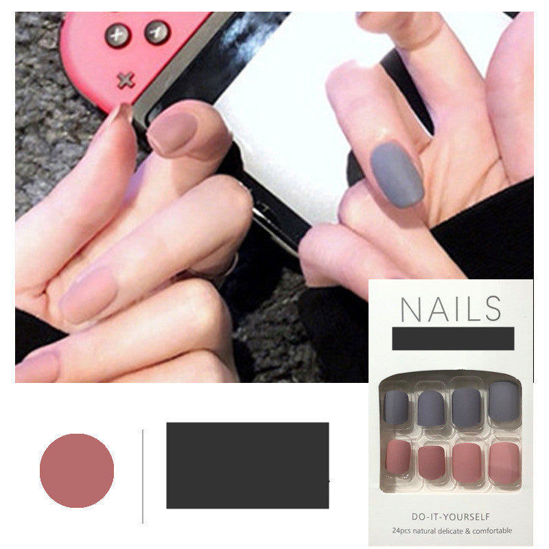 Fake Nail Patch Manicure Finished Nail Tablet Women-911a8b076a0b6e201f0916d869c80eb5