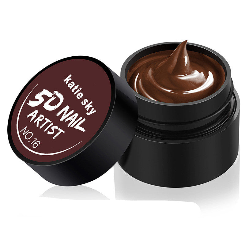 Painted Metal Painted Glue 5D Three-dimensional Nail Phototherapy Pull Line Nail Polish Glue-549a09c34093d3faae81fbe172579cb0