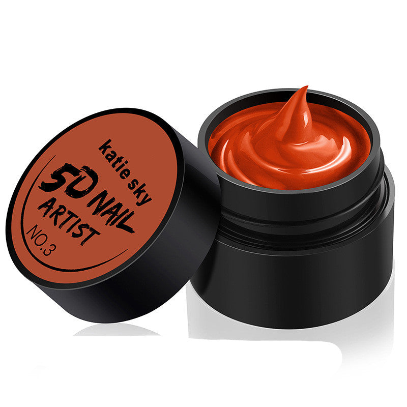 Painted Metal Painted Glue 5D Three-dimensional Nail Phototherapy Pull Line Nail Polish Glue-822c9e64afb63fdd5dedcdd98d66c727