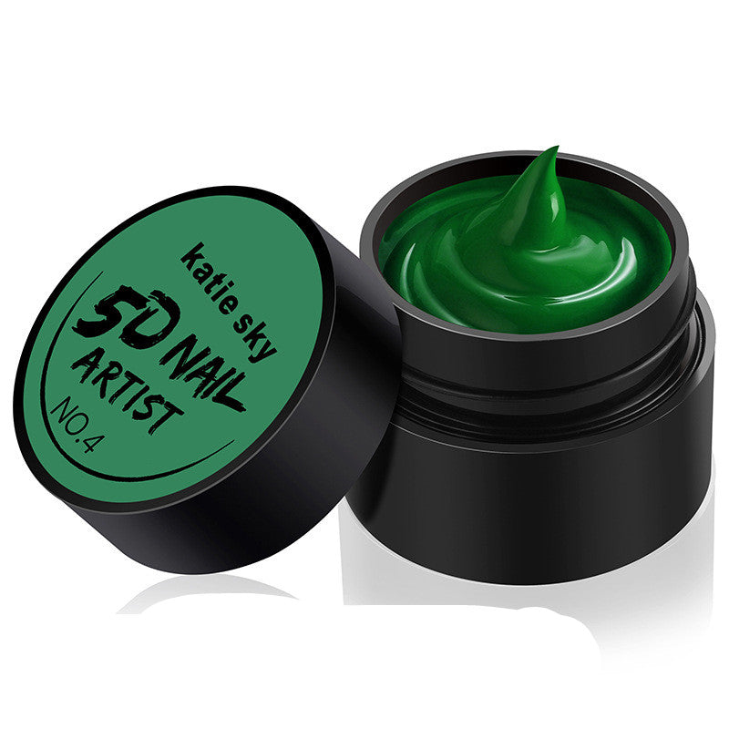 Painted Metal Painted Glue 5D Three-dimensional Nail Phototherapy Pull Line Nail Polish Glue-95c88b96fbb051294cabfa7f09c6e23f