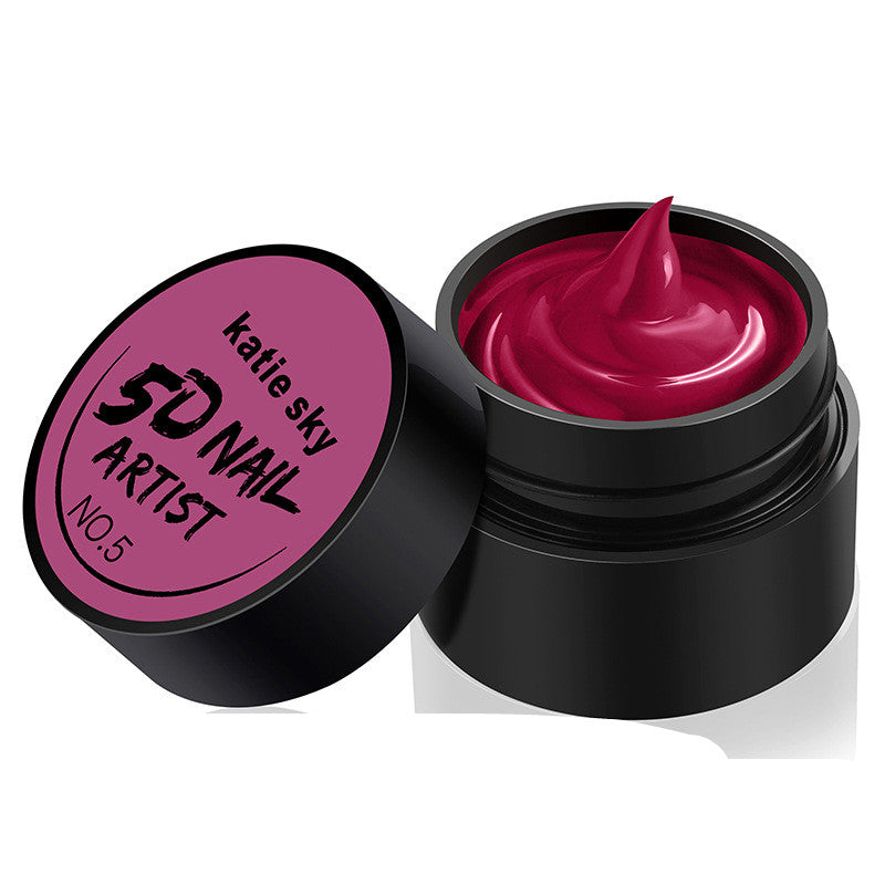Painted Metal Painted Glue 5D Three-dimensional Nail Phototherapy Pull Line Nail Polish Glue-c7e8092dbe11b7e18533a04f3d5f69e