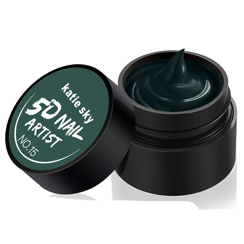 Painted Metal Painted Glue 5D Three-dimensional Nail Phototherapy Pull Line Nail Polish Glue-9b430ae7868cec23f797452be3087700