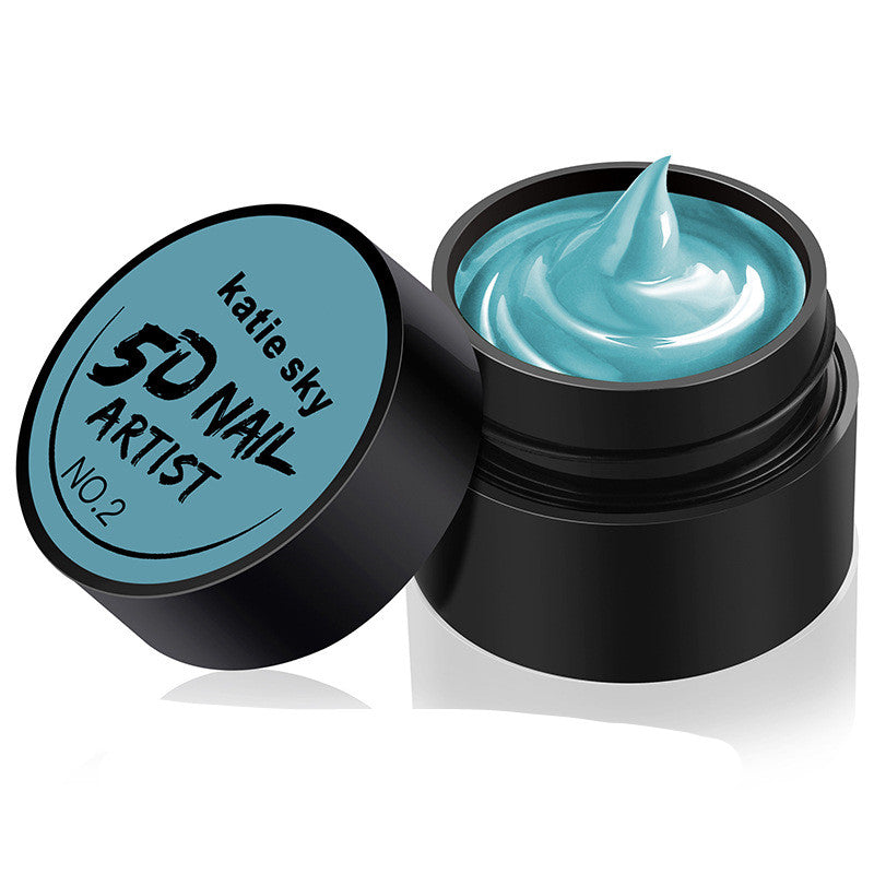 Painted Metal Painted Glue 5D Three-dimensional Nail Phototherapy Pull Line Nail Polish Glue-1e2a711c96b7f09557b051d760cad0da